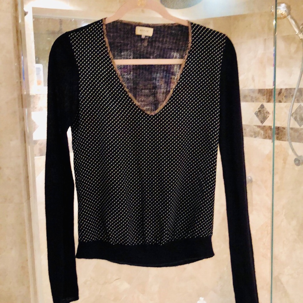 Rozae Nichols gorgeous silk and cashmere sweater